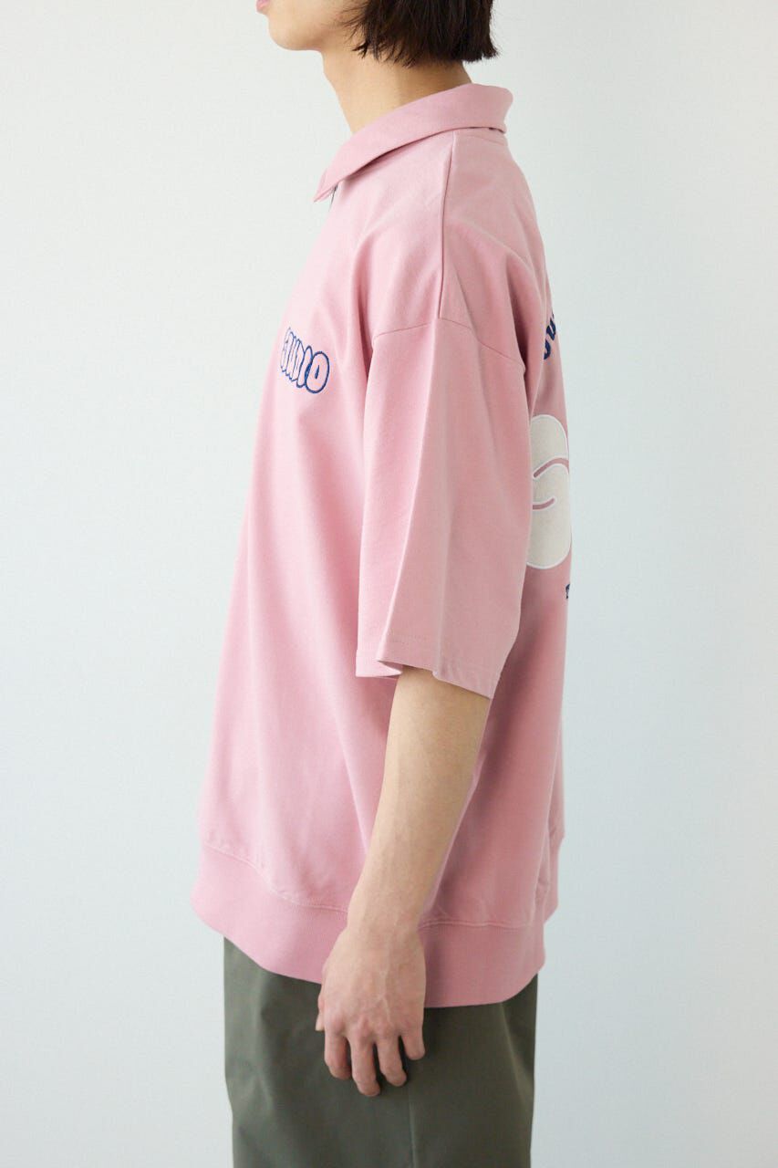 RODEO CROWNS「ライトスウェットZIPポロシャツ」|Tシャツ・カットソー|