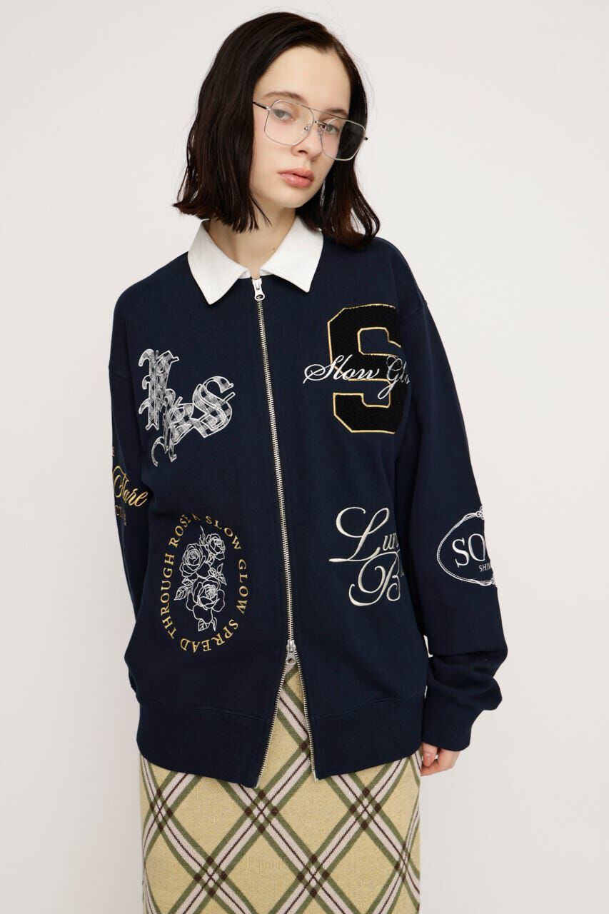 SLY「PATCH LOGO トップス」|Tシャツ・カットソー|NVY