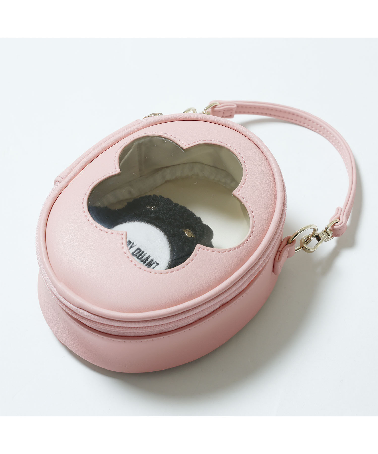 MARY QUANT「デイジークリアフレーム フェイバリットポーチ」|ポーチ|