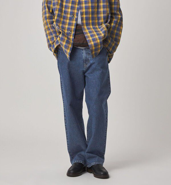 STEVEN ALAN「＜Steven Alan＞ 13.5oz デニム 5ポケット バギー パンツ」|デニム|