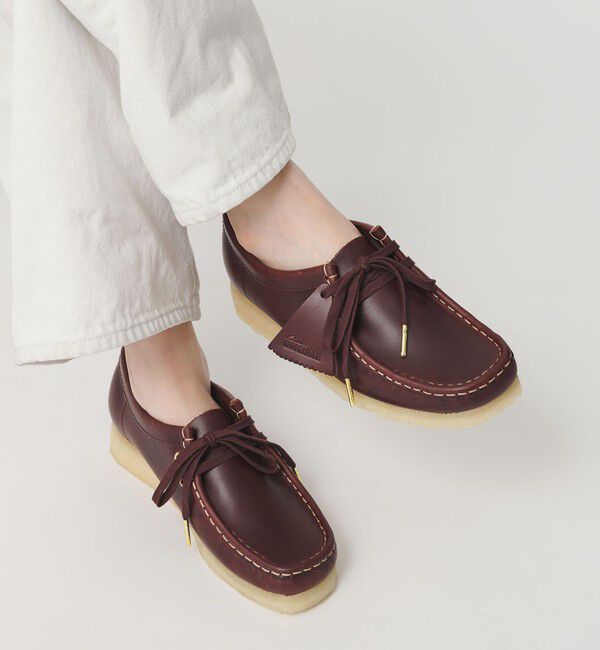 BEAUTY&YOUTH UNITED ARROWS「＜Clarks Originals＞レザー ワラビーブーツ ブラウン」|ロングブーツ|DK.BROWN