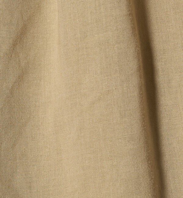 BEAUTY&YOUTH UNITED ARROWS「麻ブレンド フロントリボン ティアード シャツ ウォッシャブル」|シャツ・ブラウス|