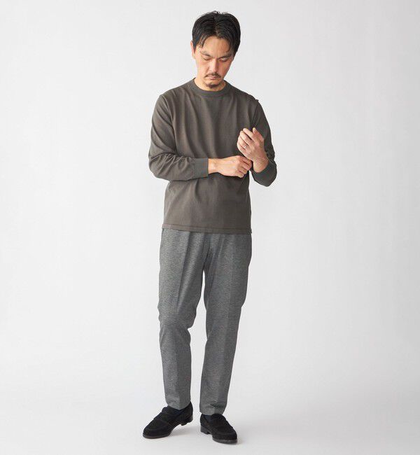 SHIPS「SHIPS:〈洗濯機可能〉コットン ウール TEXBRID(R) クルーネック プルオーバー ニット」|ニット・セーター|