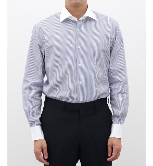 EDIFICE「D.ショートポイント シャツ クレリック」|シャツ・ブラウス|