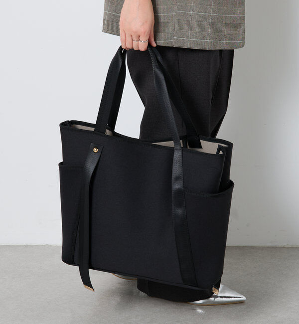  「【A4対応/軽量/ポケット３つ】ウェットダブルポケットトートバッグ」|トートバッグ|