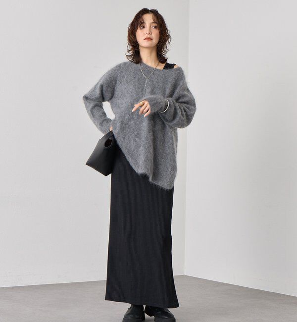  「【マイナス3kg/レビュー高評価☆】2WAYリブタンクワンピース」|ワンピース|