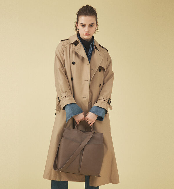 LOWELL things「Twiste/ダブルポケット2WAYトート L」|トートバッグ|