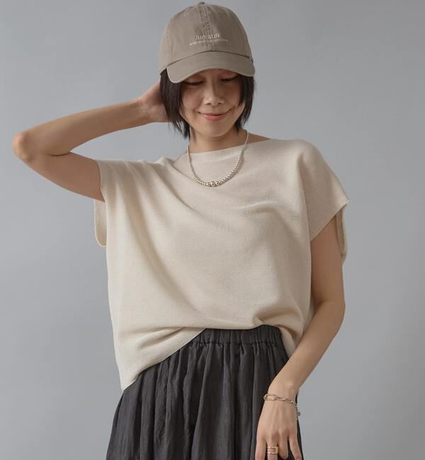 Liesse「《 定番 》ホールガーメントニット」|ニット・セーター|シルバー