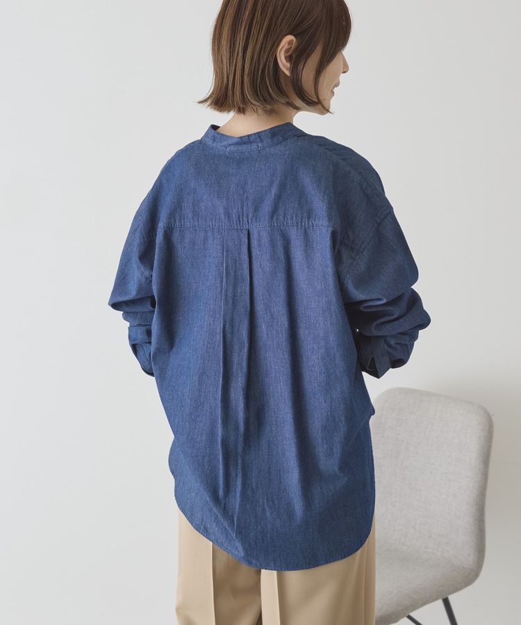 AMERICAN HOLIC「スカーフセットデニムシャツ」|シャツ・ブラウス|