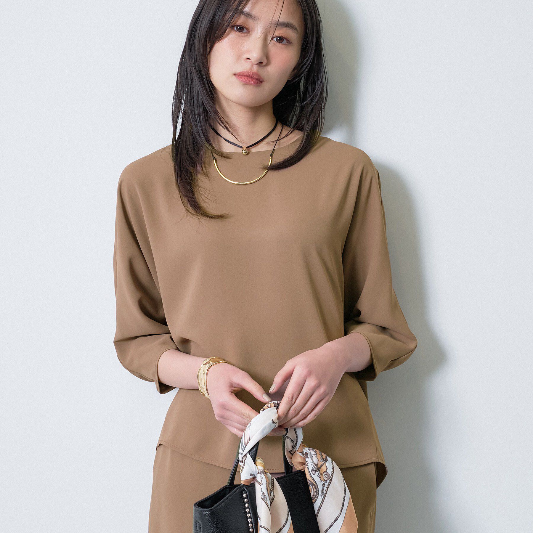 INDIVI「【さらに軽く軽快！／着る日傘】ドルマントップス」|シャツ・ブラウス|