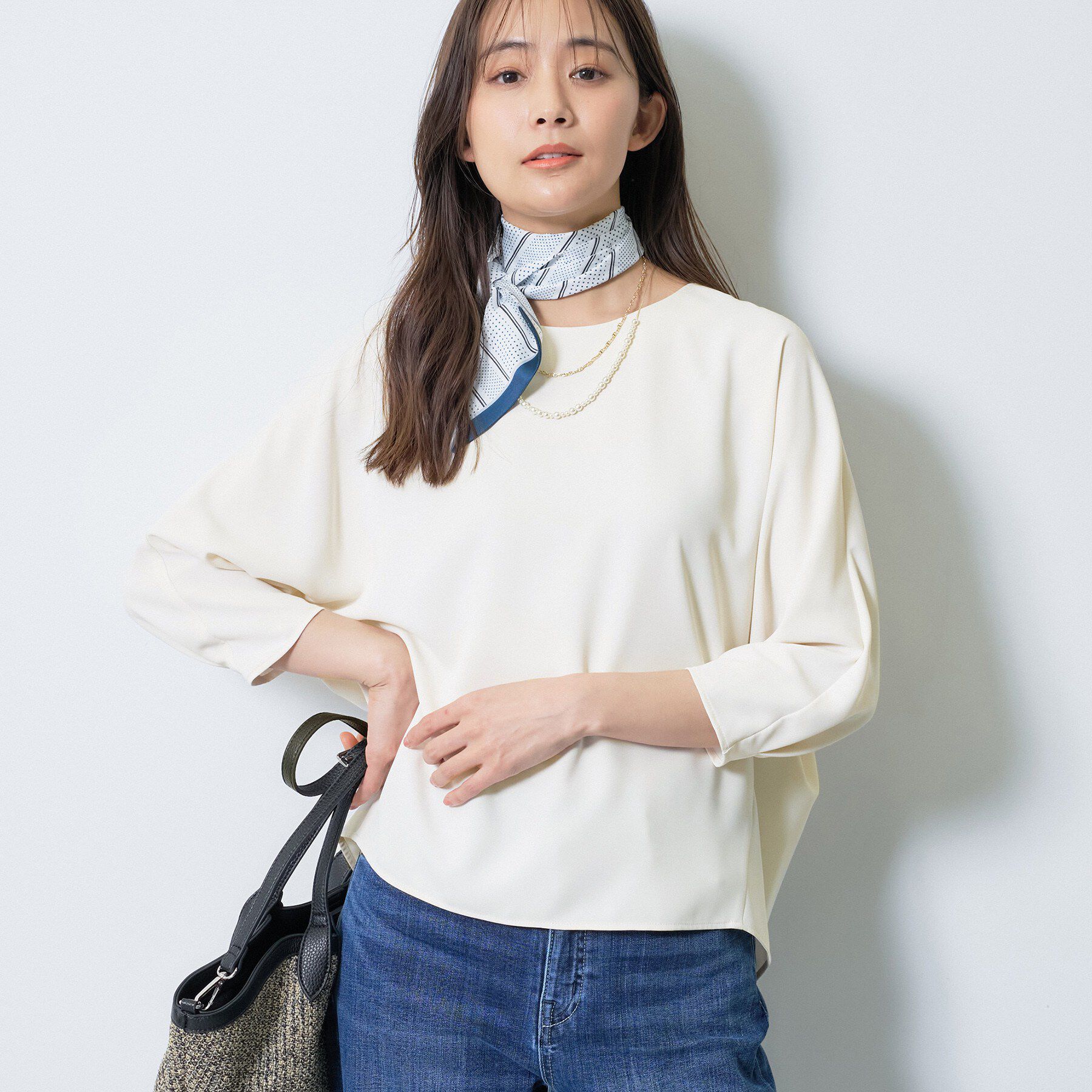 INDIVI「【さらに軽く軽快！／着る日傘】ドルマントップス」|シャツ・ブラウス|