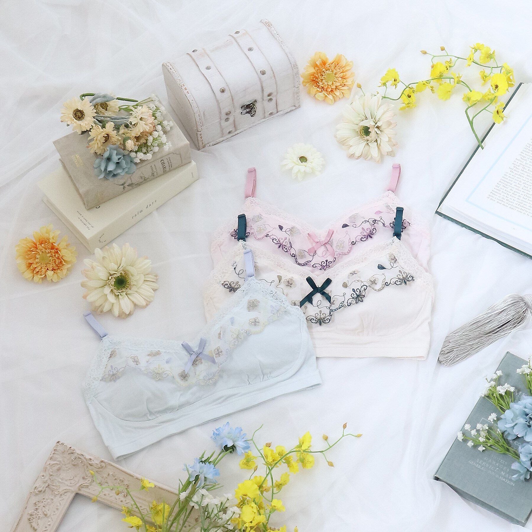 Risa Magli「マロウ おやすみブラ」|インナー|