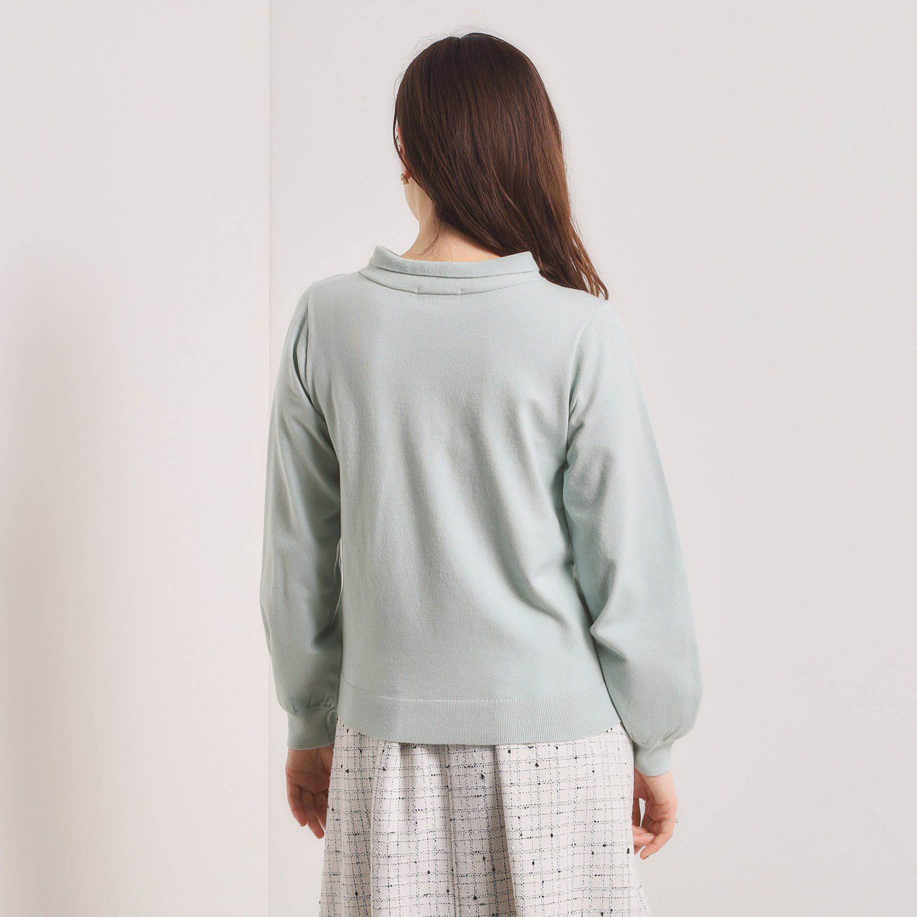 ITS&rsquo;DEMO「【手洗い可】総針ボウタイニット」|ニット・セーター|