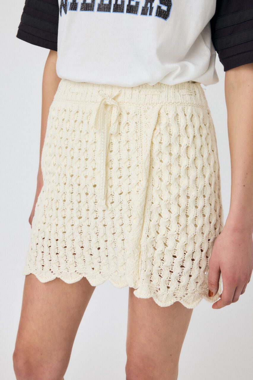 MOUSSY「OPENWORK ニットスカート」|スカート|IVOY3