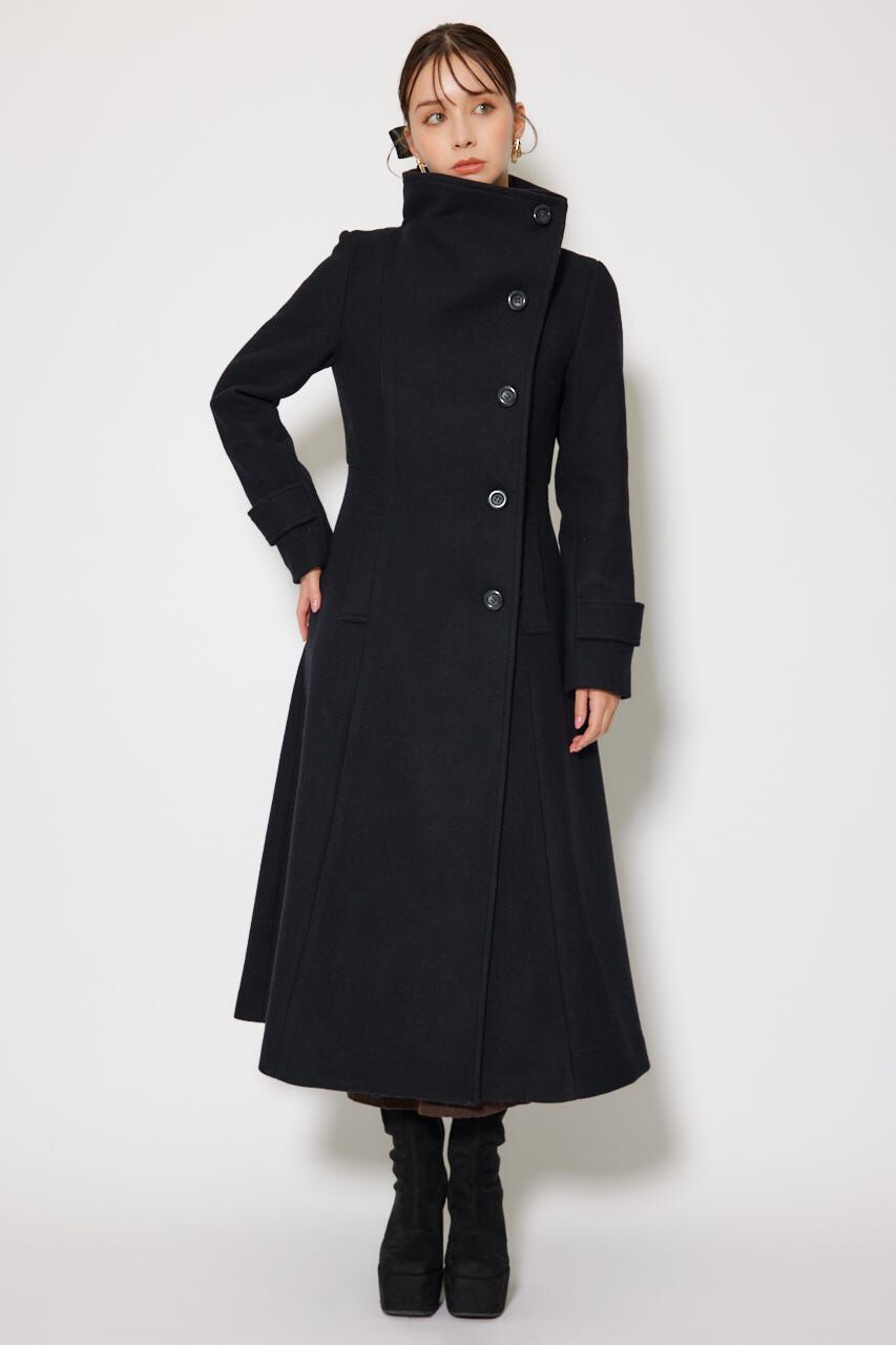 rienda「25オーバーネックシンデレララインコート」|その他|