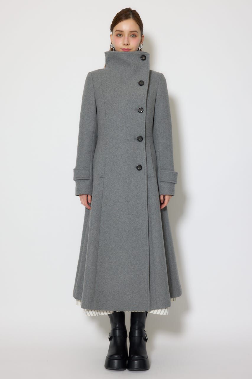 rienda「25オーバーネックシンデレララインコート」|その他|