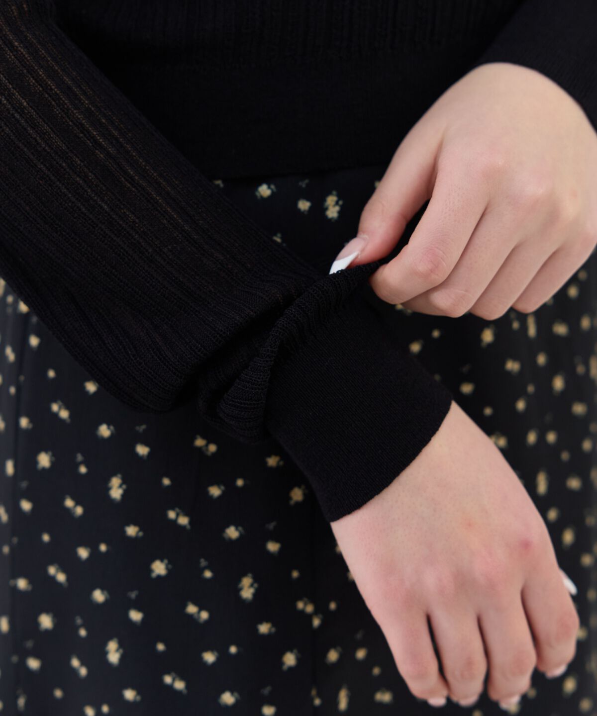 REDYAZEL「ハートボタンシアーカーディガン」|カーディガン|