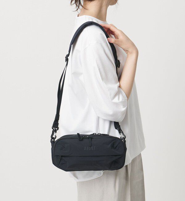 ODETTE E ODILE「＜AIGLE＞ Rectangle SLD」|ショルダー・メッセンジャー|BLACK