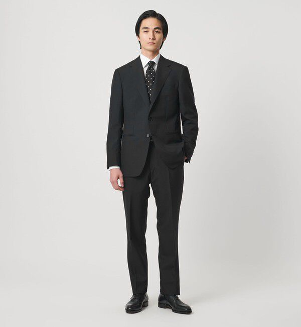 UNITED ARROWS「ウールモヘヤ シングル ３ボタン スーツ MC‐MODEL」|スーツ|