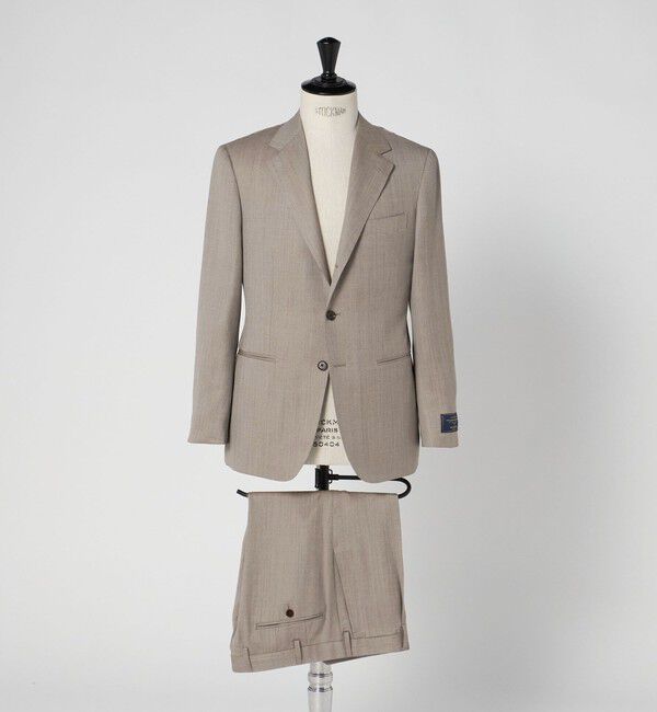 UNITED ARROWS「Vitale Barberis Canonico ヘリンボーン シングル 3ボタン スーツ MC-MODEL 撥水」|スーツ|
