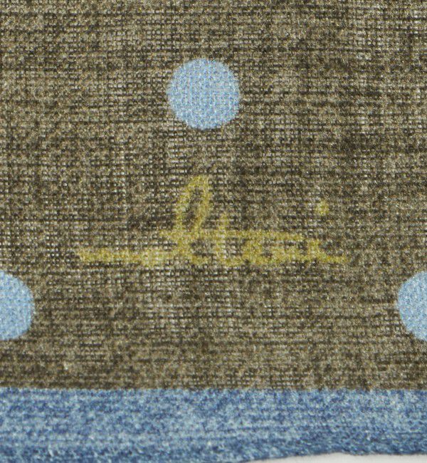 UNITED ARROWS「＜molteni＞ ドットプリント ポケットチーフ」|ハンカチ|