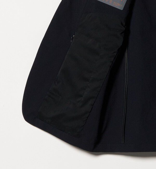 UNITED ARROWS「ドビー 2ボタン シングル テーラードジャケット UA COZY　ウォッシャブル　タテヨコストレッチ　防しわ　撥」|テーラードジャケット|