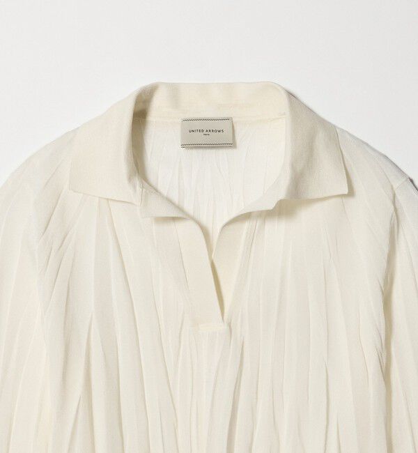 UNITED ARROWS「ランダム プリーツ ニット ‐ウォッシャブル‐」|ニット・セーター|