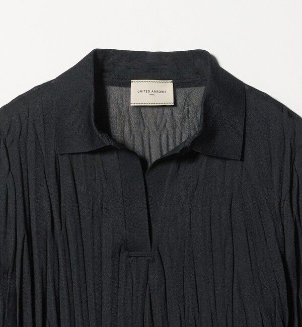 UNITED ARROWS「ランダム プリーツ ニット ‐ウォッシャブル‐」|ニット・セーター|