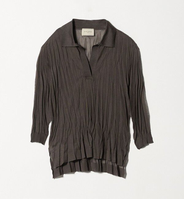 UNITED ARROWS「ランダム プリーツ ニット ‐ウォッシャブル‐」|ニット・セーター|