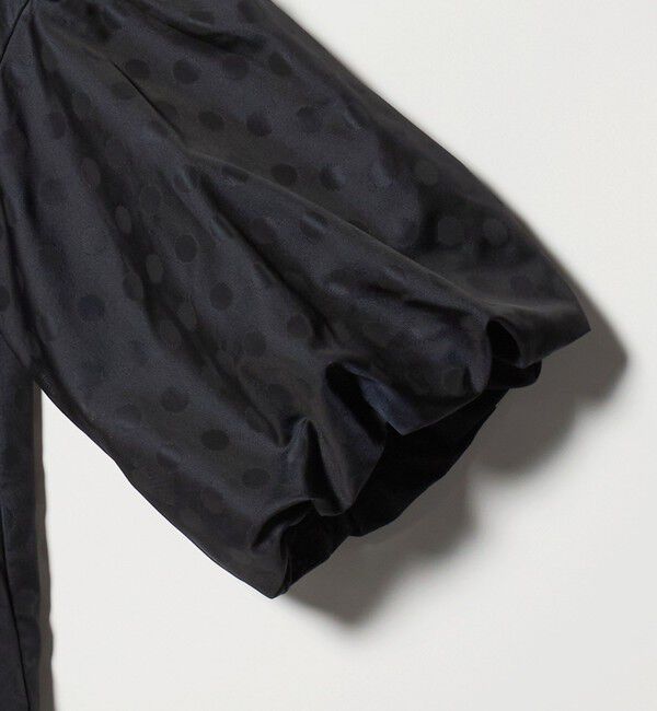 UNITED ARROWS「シアー ドット パフ ブラウス ‐ウォッシャブル‐」|シャツ・ブラウス|