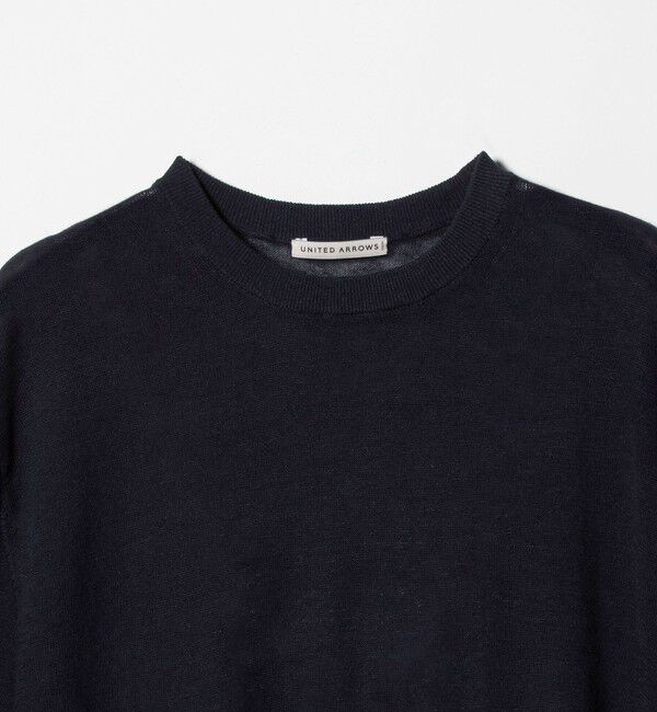 UNITED ARROWS「リネン/コットン ニット Tシャツ」|Tシャツ・カットソー|