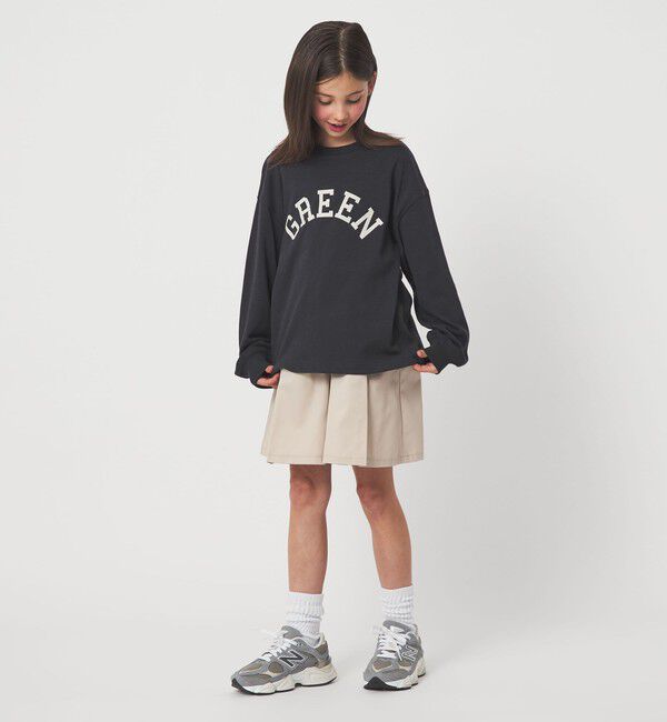 UNITED ARROWS green label relaxing「GREENロゴ ロングTシャツ / キッズ  100cm-160cm」|Tシャツ・カットソー|