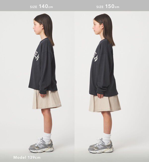 UNITED ARROWS green label relaxing「GREENロゴ ロングTシャツ / キッズ  100cm-160cm」|Tシャツ・カットソー|