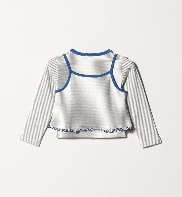 UNITED ARROWS green label relaxing「ボーダーTシャツ＋キャミソール セット / キッズ 100cm-130cm」|Tシャツ・カットソー|