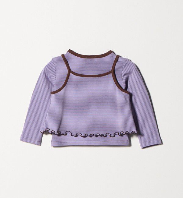 UNITED ARROWS green label relaxing「ボーダーTシャツ＋キャミソール セット / キッズ 100cm-130cm」|Tシャツ・カットソー|