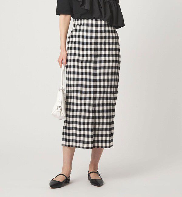 UNITED ARROWS green label relaxing「［size SHORTあり］Daily Chic カラミ タイト スカート マシンウォッシャブル」|タイト|その他1