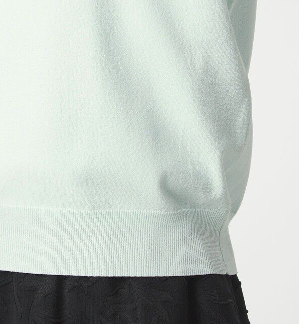 UNITED ARROWS green label relaxing「ハーフスリーブ ニット カーディガン ウォッシャブル 接触冷感 UVカット」|カーディガン|