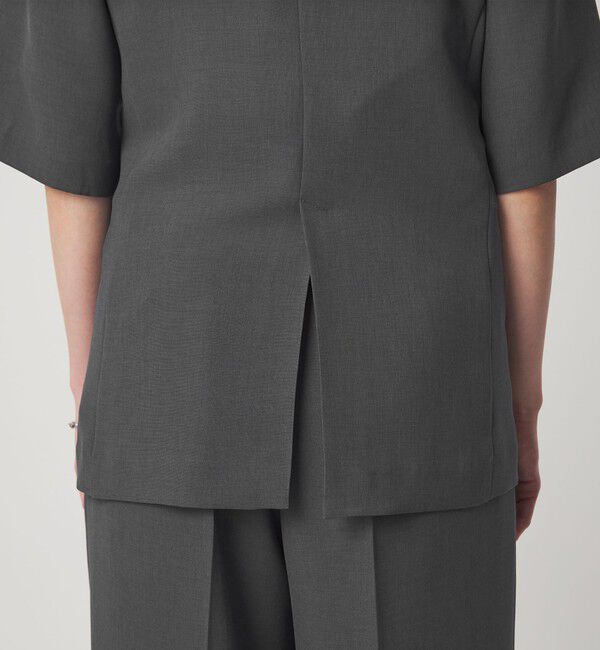 UNITED ARROWS green label relaxing「エアシカル ハーフスリーブ ジャケット  マシンウォッシャブル 接触冷感 通気性」|テーラードジャケット|