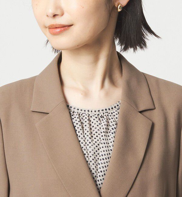 UNITED ARROWS green label relaxing「エアシカル ハーフスリーブ ジャケット  マシンウォッシャブル 接触冷感 通気性」|テーラードジャケット|