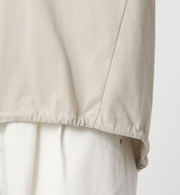 UNITED ARROWS green label relaxing「【WEB限定】＜at ease＞ドロスト カットソー 接触冷感 UVカット 遮熱」|Tシャツ・カットソー|