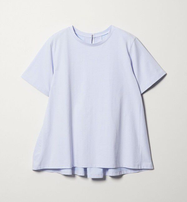 UNITED ARROWS green label relaxing「【WEB限定】＜at ease＞バック フレア カットソー  接触冷感 UVカット 遮熱」|Tシャツ・カットソー|