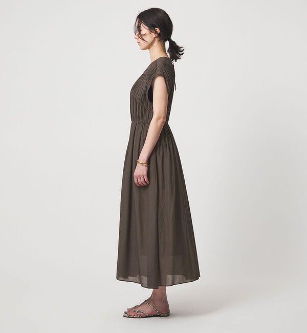 UNITED ARROWS green label relaxing「ティアード ギャザー ワンピース」|ワンピース|