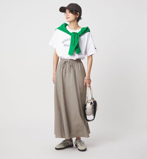 UNITED ARROWS green label relaxing「【結論シリーズ】ドライクロス フレアスカート［size SHORT/TALLあり］」|フレア|