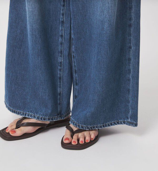 UNITED ARROWS green label relaxing「＜CHIHIRO HYODO&times;green label relaxing＞ワイド ライト デニム」|デニム|