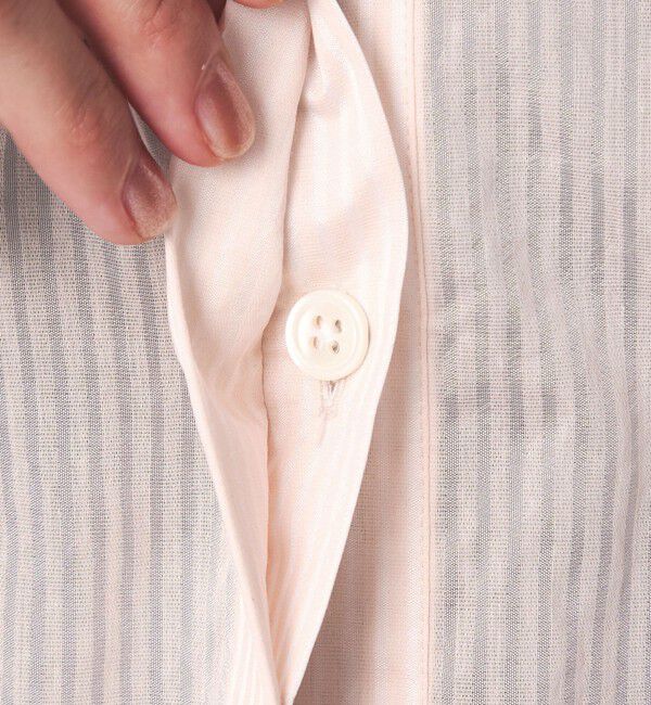 UNITED ARROWS green label relaxing「【結論シリーズ】ギャザーハイウエストブラウス［size SHORTあり］」|シャツ・ブラウス|