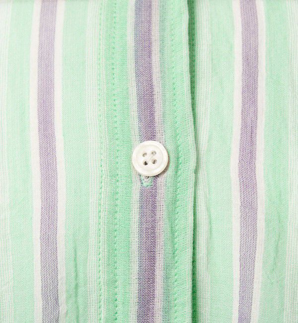 UNITED ARROWS green label relaxing「100/2 ポケット ストライプ シャツ」|シャツ・ブラウス|