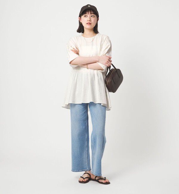 UNITED ARROWS green label relaxing「エアリー ボリューム ブラウス」|シャツ・ブラウス|