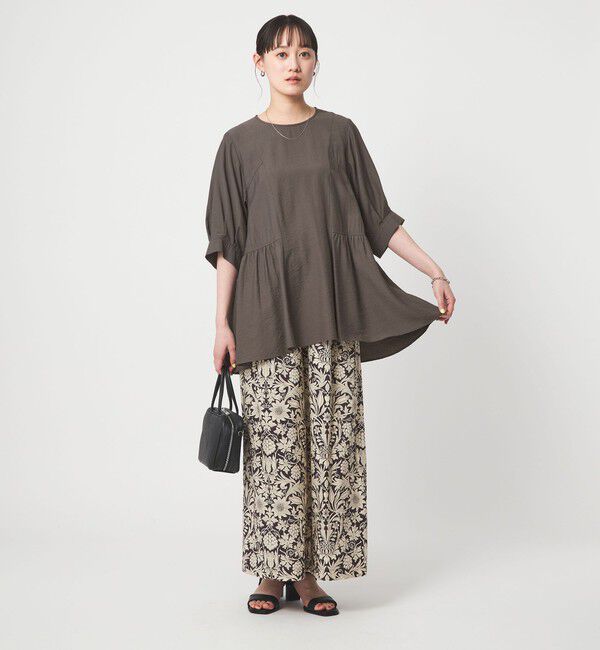 UNITED ARROWS green label relaxing「エアリー ボリューム ブラウス」|シャツ・ブラウス|