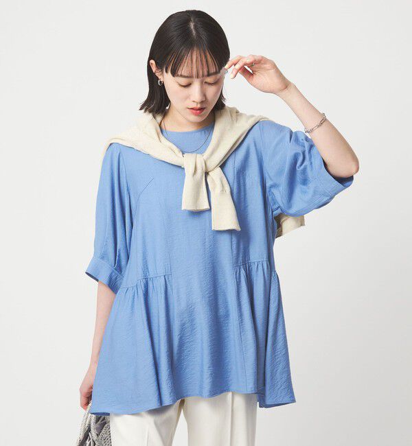 UNITED ARROWS green label relaxing「エアリー ボリューム ブラウス」|シャツ・ブラウス|