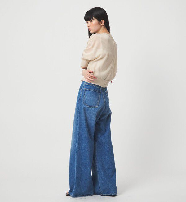 EMMEL REFINES「＜EMMEL REFINES＞EM シアー ショートスリーブ カーディガン」|カーディガン|